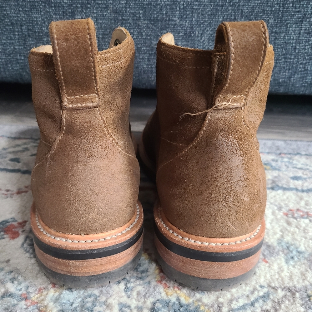 Rhodes (Huckberry) "Portland" Service Boot | Waxed Mohave Suede | 10.5D - Picture 4 of 6